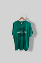 Vintage Green Gildan Ultra cotton Activewear three in a row graphics with champions 08 crest at the back mens XL tees