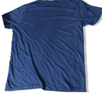 Vintage Jack &amp; Jones 90's Graphics printed mens blue Tshirt XL|L28W20|SKU 3747