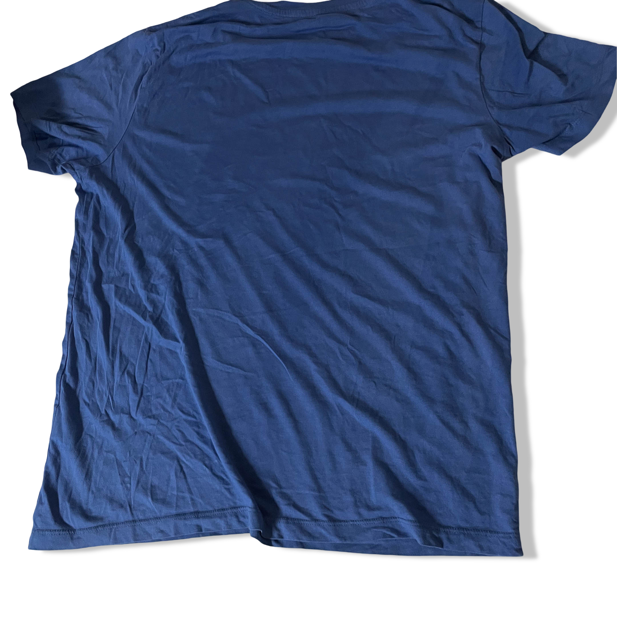 Vintage Jack &amp; Jones 90's Graphics printed mens blue Tshirt XL|L28W20|SKU 3747