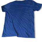 Vintage Jack &amp; Jones 90's Graphics printed mens blue Tshirt XL|L28W20|SKU 3747