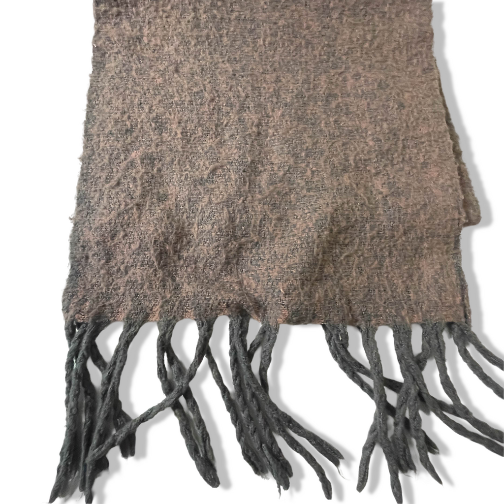 Women's Brown cashmere serene scarf L 72 W 20| SKU 3749