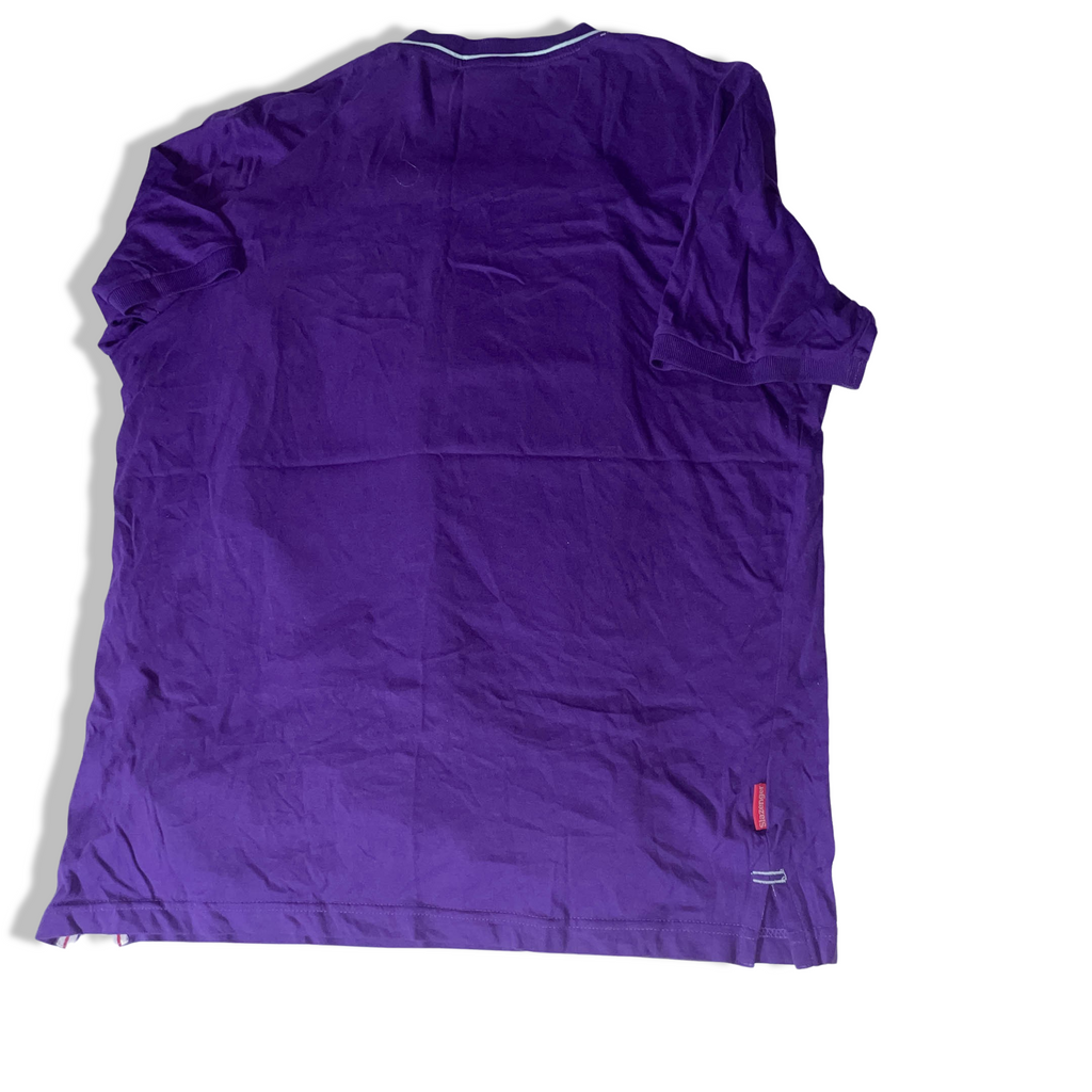 Vintage Purple Slazenger V-neck mens large short sleeve tees