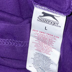 Vintage Purple Slazenger V-neck mens large short sleeve tees