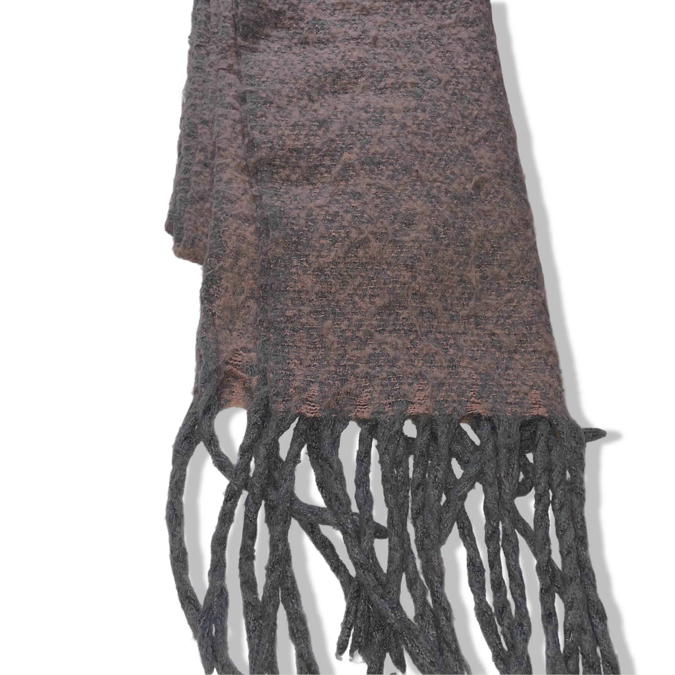 Women's Brown cashmere serene scarf L 72 W 20| SKU 3749