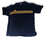 Vintage Black Adidas way to the champion mens medium tshirt