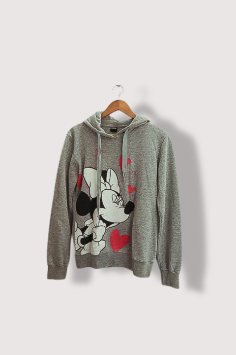 Vintage Disney Mickey mouse graphics grey medium hoodie
