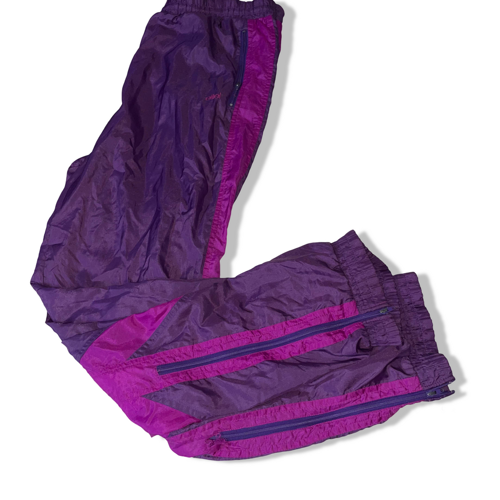 Vintage Etire le style sportif purple windbreaker drawstring sweatpant in M|3753