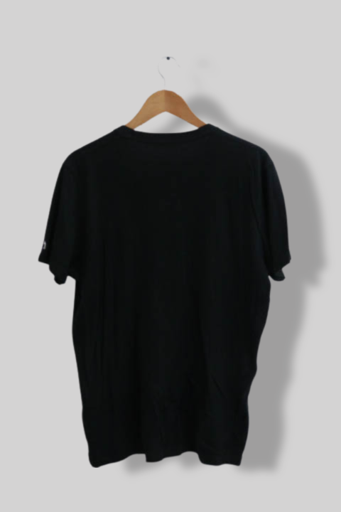 Vintage Black Abercrombie & Fitch Print Large mens tees