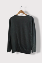 Vintage Azzurri london swear graphics grey long sleeve tees M