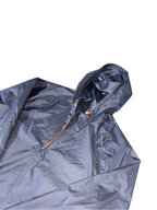 Vintage black medium waterproof light weight mens hoodie
