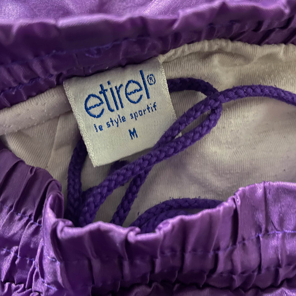 Vintage Etire le style sportif purple windbreaker drawstring sweatpant in M|3753