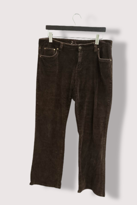 Vintage Women's Cherokee brown corduroy trouser 16