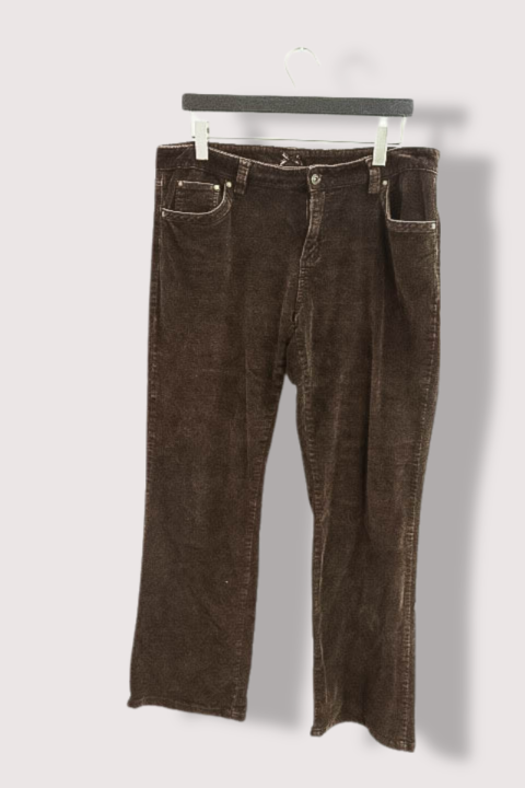 Vintage Women's Cherokee brown corduroy trouser 16