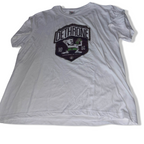 Vintage Stredman Dethrone graphics large white tees