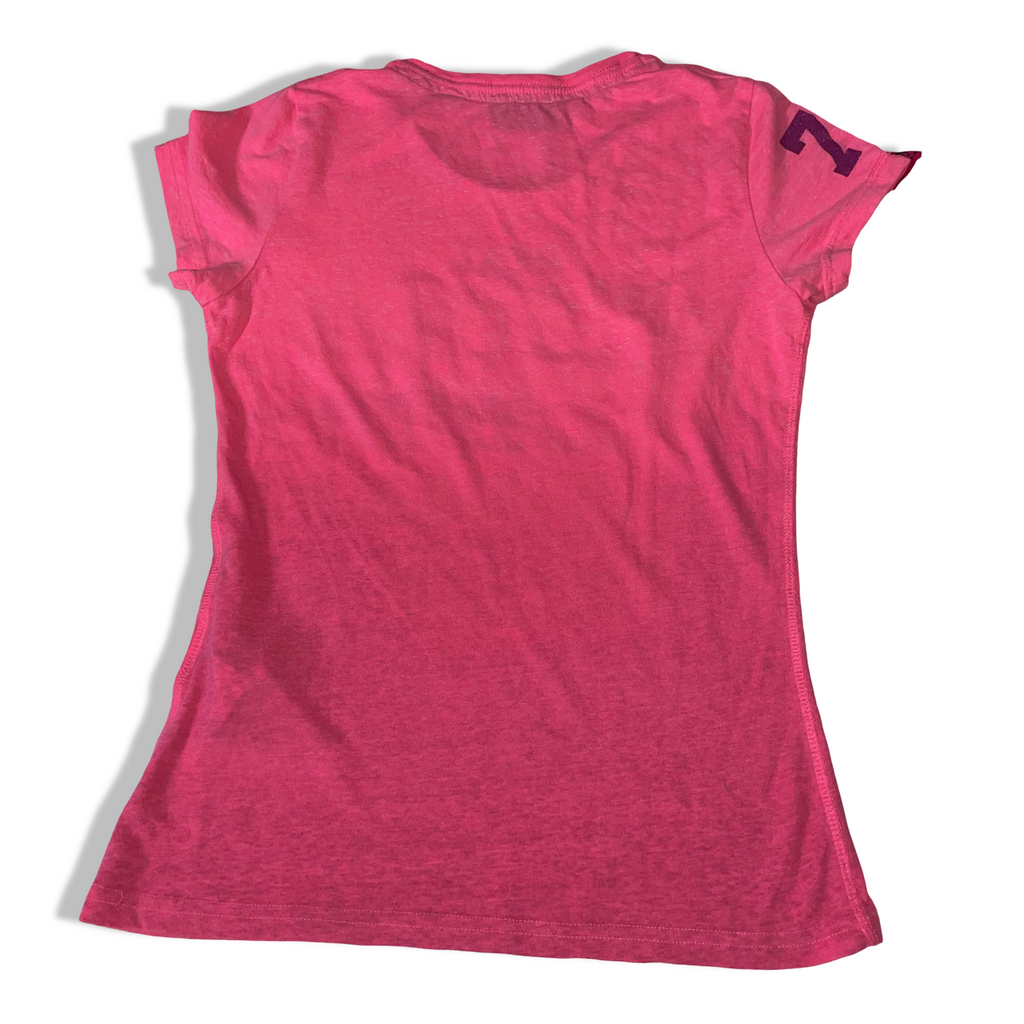 Women's Superdry Japan 77 pink short sleeve tees in S| L23W16| SKU 3754