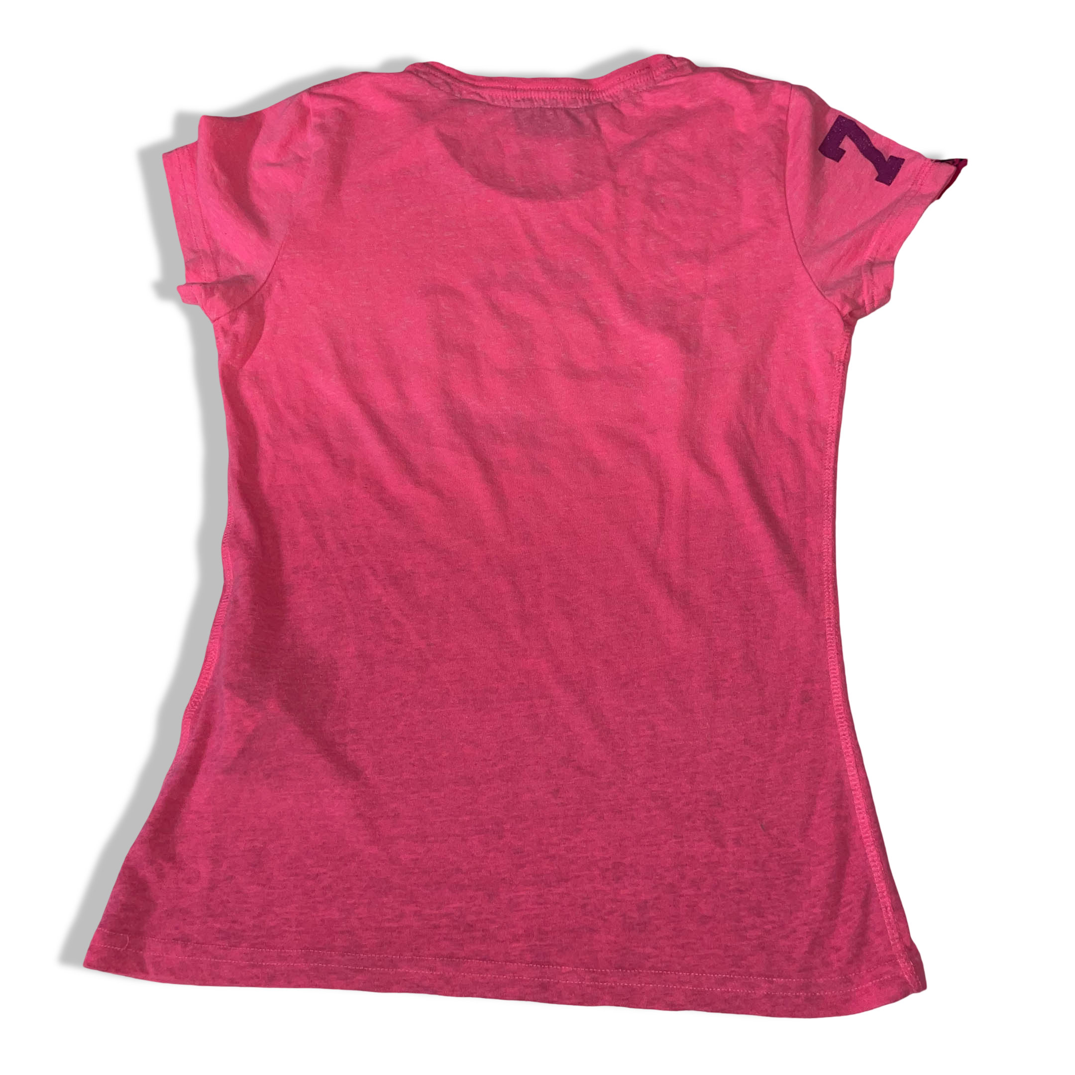 Women's Superdry Japan 77 pink short sleeve tees in S| L23W16| SKU 3754