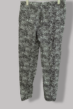 Zara Man grey abstract pattern drawstring trouser 30