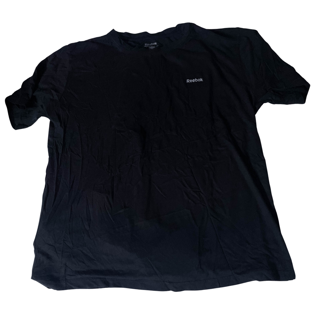 Vintage Black Reebok round neck mens XL tees