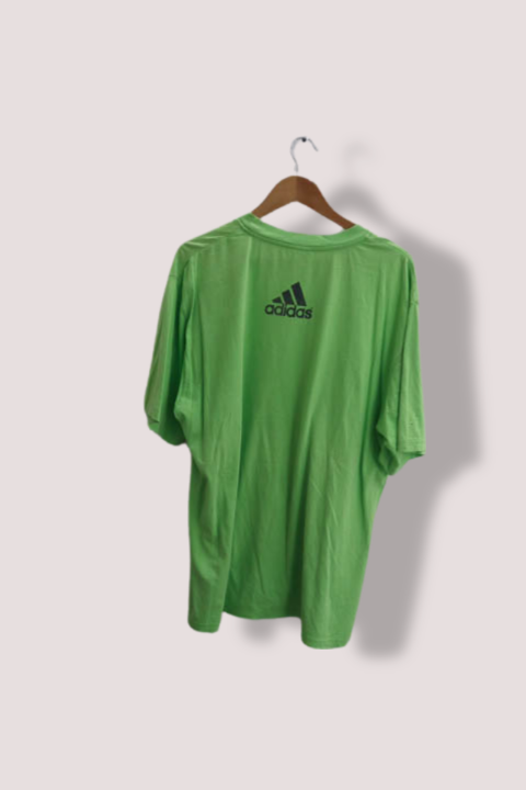 Vintage Adidas print mint green mens short sleeve tees XL