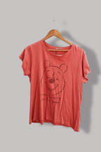 Vintage womens disney bear graphics medium orange tees