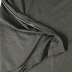 Vintage mens black regular fit polo shirt with sun flower crest at the back in L