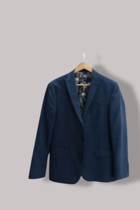 Vintage Mens Ben Sherman Blue Tailored Casual fit blazers