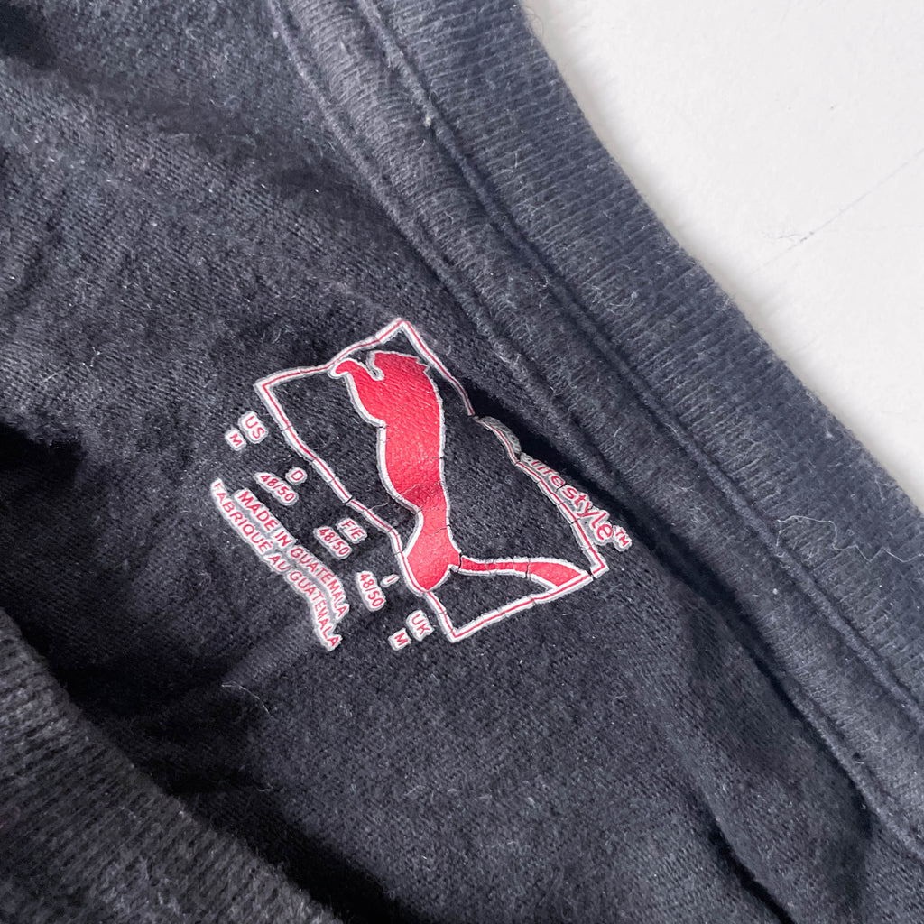 Vintage Black Puma lifestyle medium short sleeve tshirt