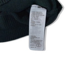 Vintage Abercrombie & fitch khaki green high neck 1/4 zip up small sweater