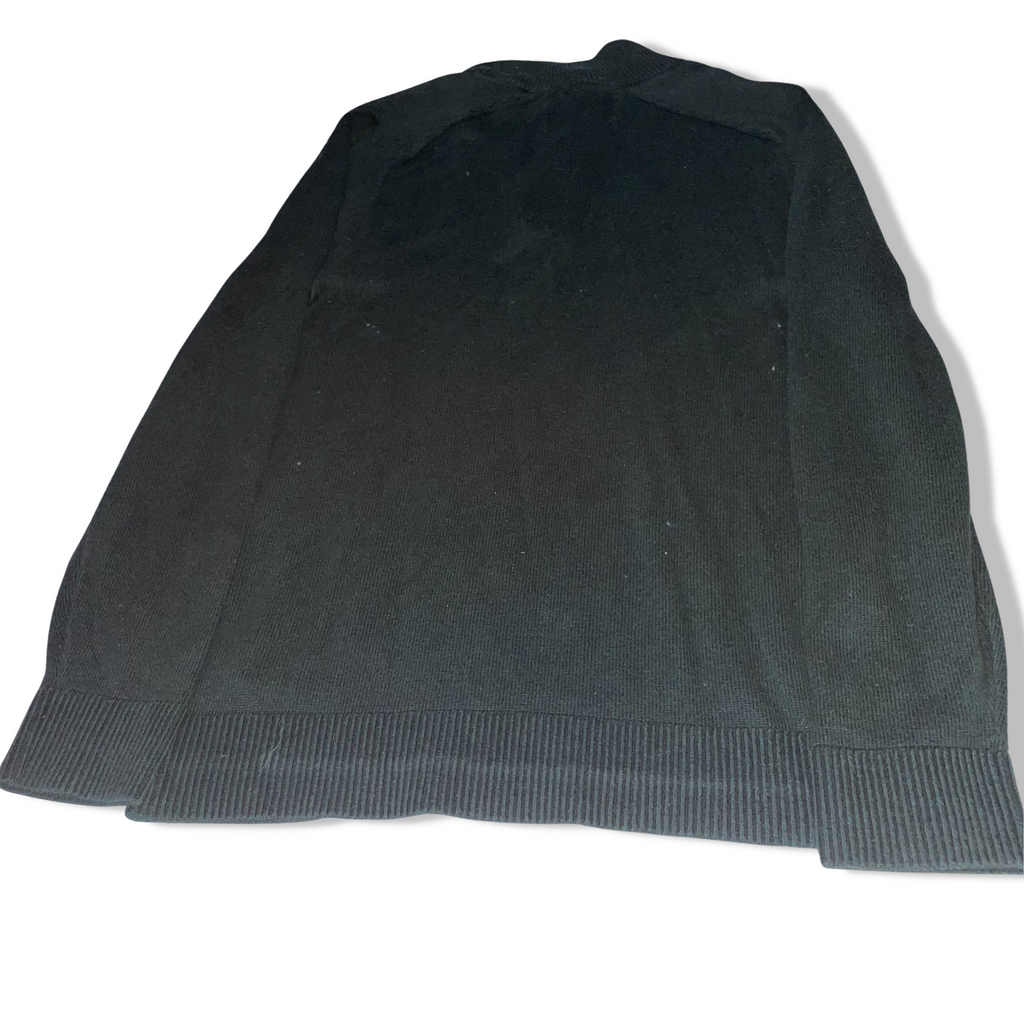 Vintage Abercrombie & fitch khaki green high neck 1/4 zip up small sweater