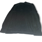 Vintage Abercrombie & fitch khaki green high neck 1/4 zip up small sweater