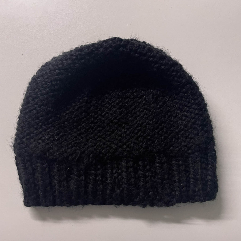 Vintage Black Bugalugs knitted beanie hats