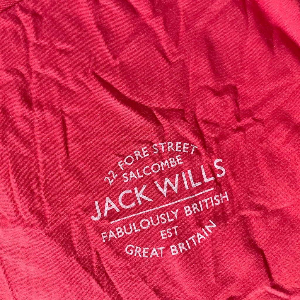 Vintage Red Jack Wills mens large short sleeve tees