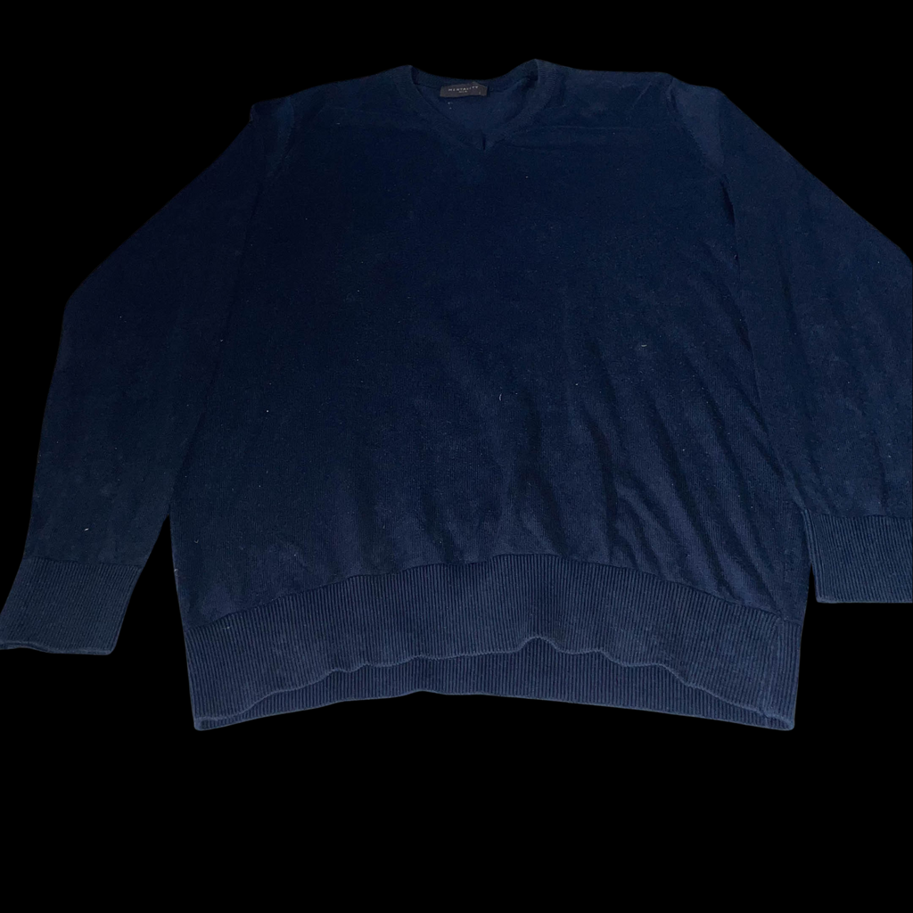 Navy blue mens Mentality large regular fit sweatshirt