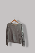 Vintage Junk Food made in America grey large sweatshirt