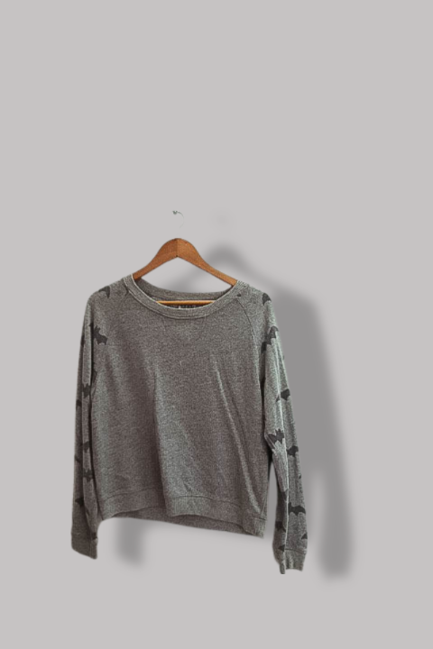 Vintage Junk Food made in America grey large sweatshirt