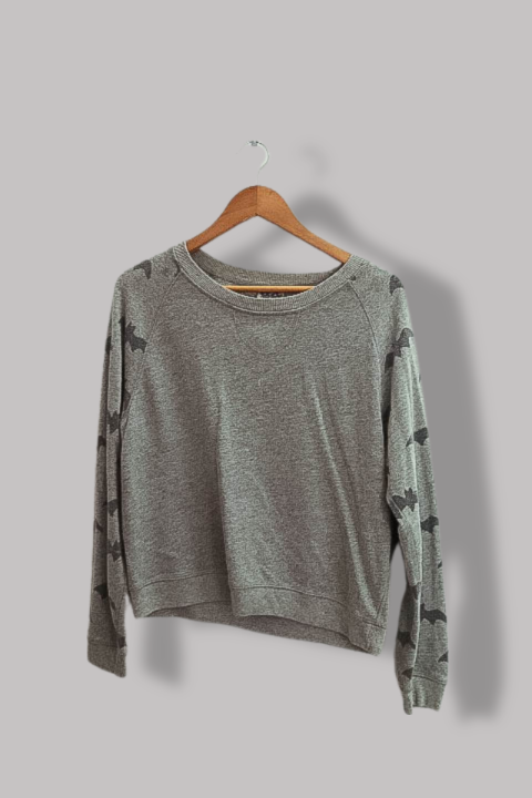 Vintage Junk Food made in America grey large sweatshirt