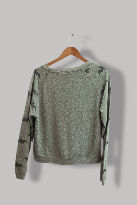 Vintage Junk Food made in America grey large sweatshirt