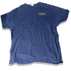 Vintage Blue Gildan ultra cotton Gedghegan Electronics large tees