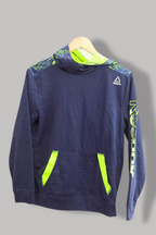 Vintage Reebok blue classic cotton fleece hoodie M