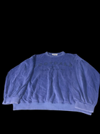 Vintage Mens Digger Football Hard warrior 73 blue large crew neck sweatshirt