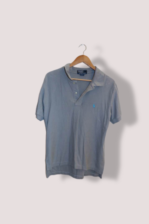 Vintage Polo Ralph Lauren Grey regular fit short sleeve polo shirt XL