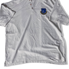 Vintage Kartel Classic white polyester cotton polo shirt XL