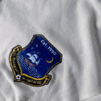 Vintage Kartel Classic white polyester cotton polo shirt XL