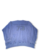 Vintage Mens Digger Football Hard warrior 73 blue large crew neck sweatshirt