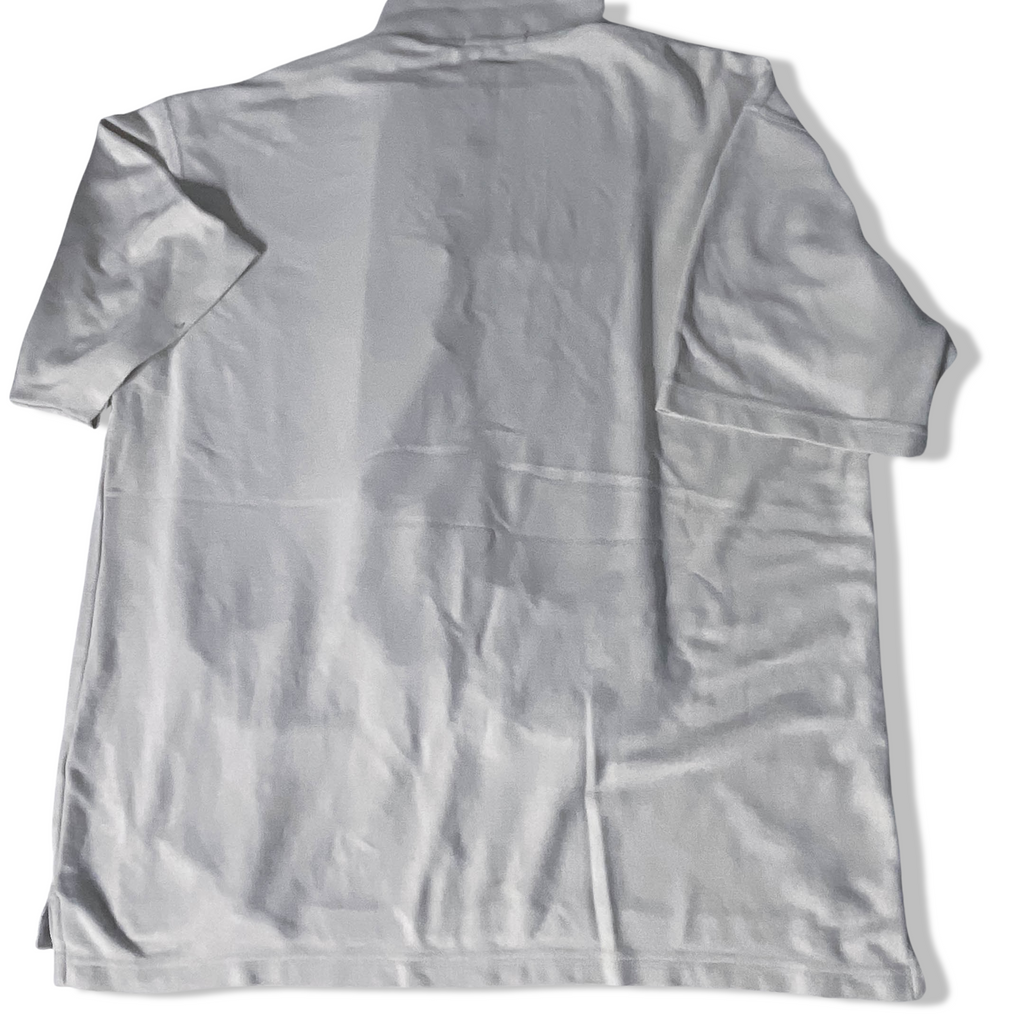 Vintage Kartel Classic white polyester cotton polo shirt XL