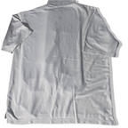 Vintage Kartel Classic white polyester cotton polo shirt XL