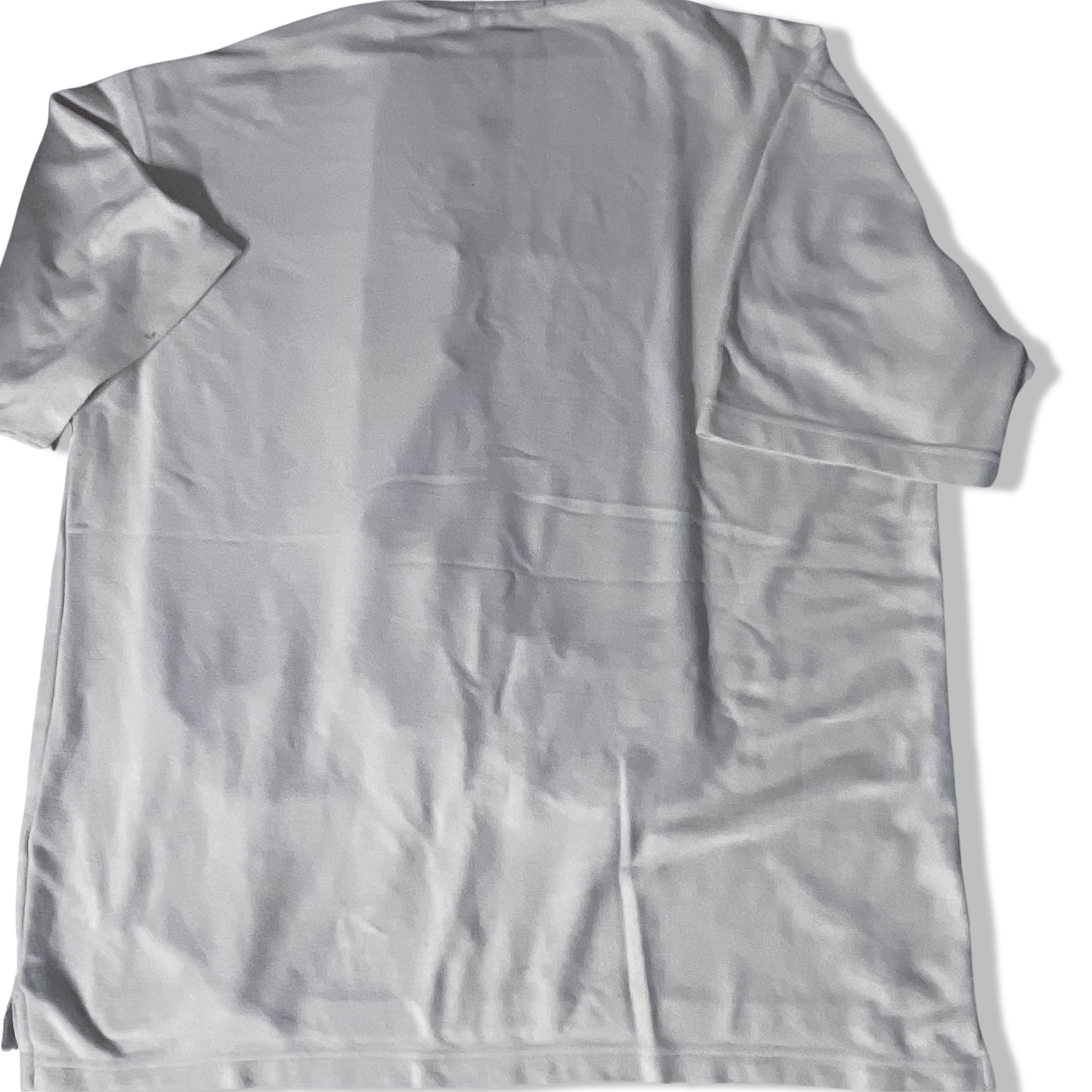 Vintage Kartel Classic white polyester cotton polo shirt XL