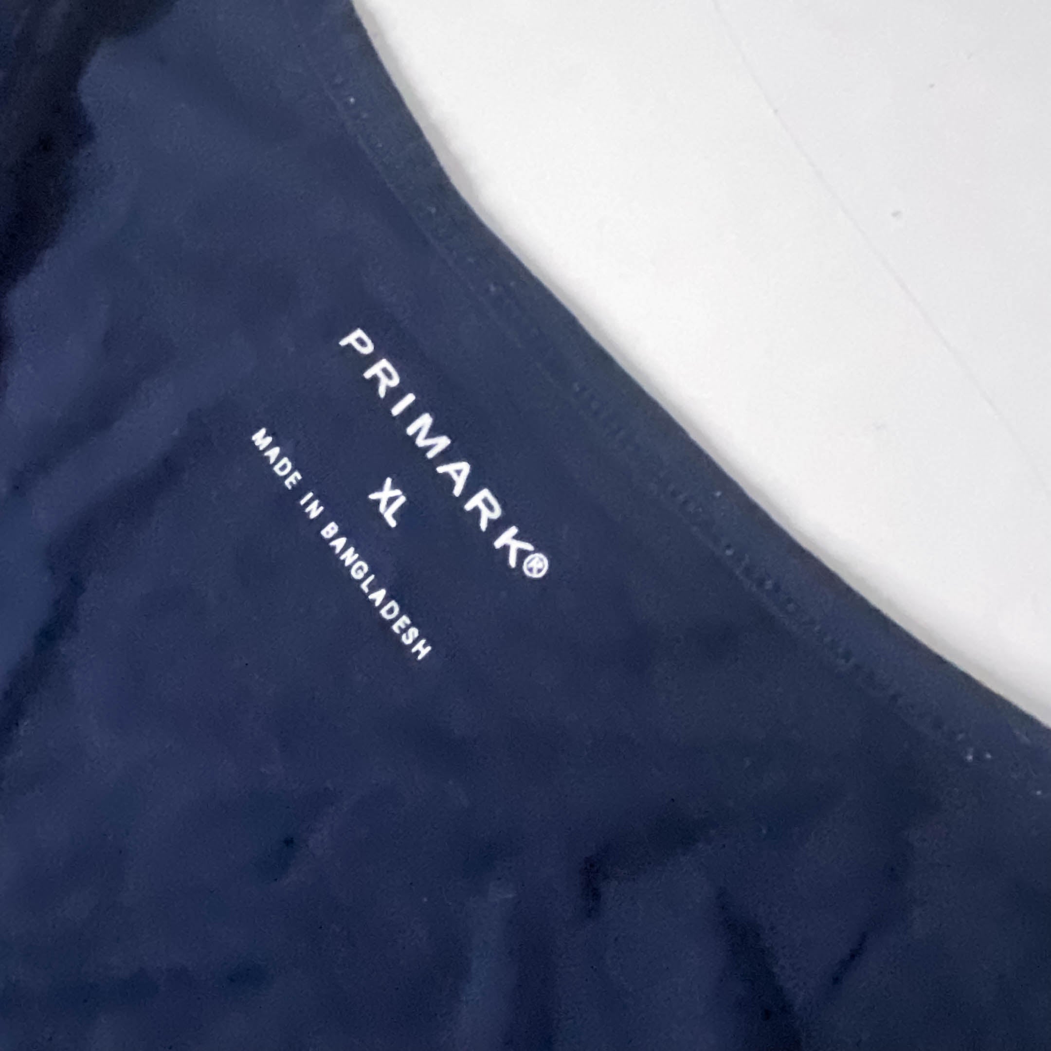 Vintage Blue Primark Santa Maria Cape Verde Dry Goods Co. graphics sleeveless tshirt XL