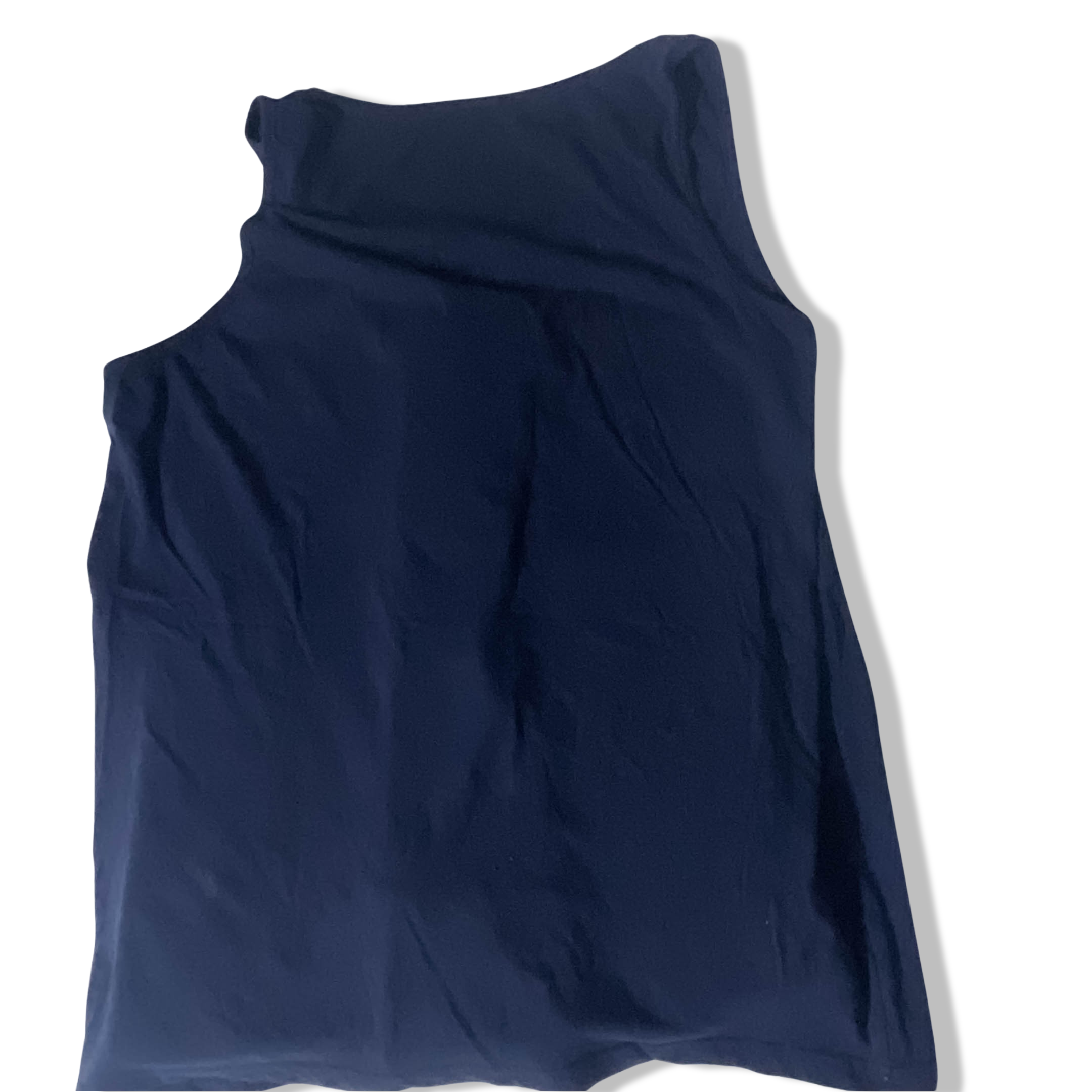 Vintage Blue Primark Santa Maria Cape Verde Dry Goods Co. graphics sleeveless tshirt XL