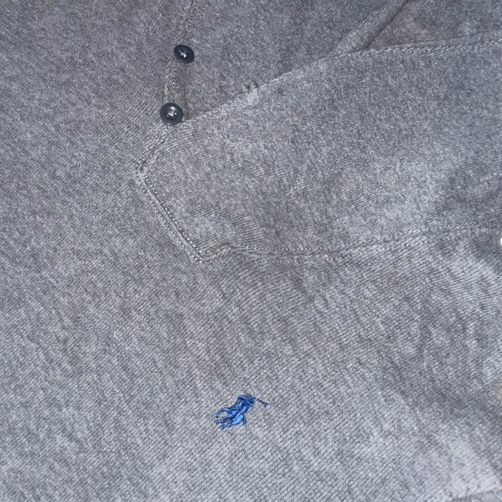 Vintage Polo ralph lauren high neck small grey cropped sweater